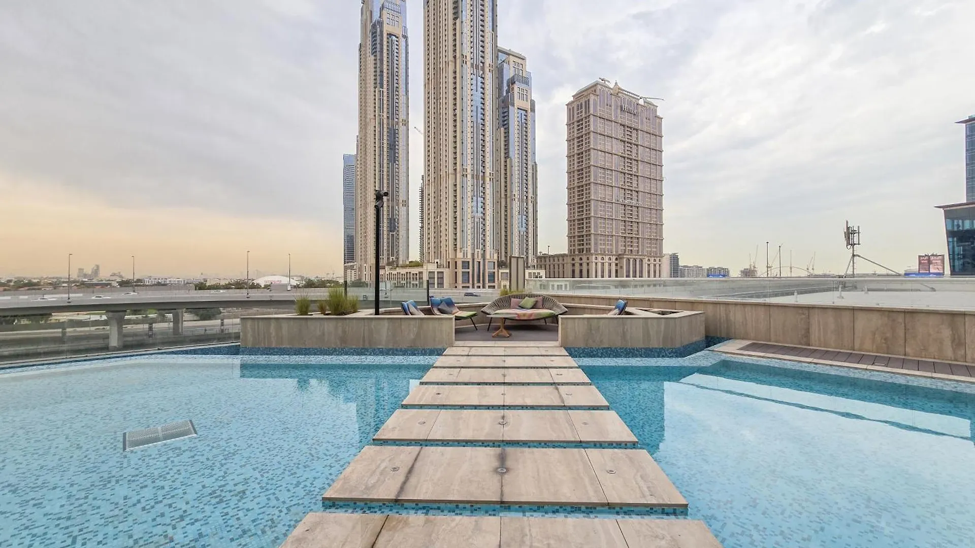 Luxury 1Br Apartment At Urban Oasis Close To Burj Khalifa Dubai