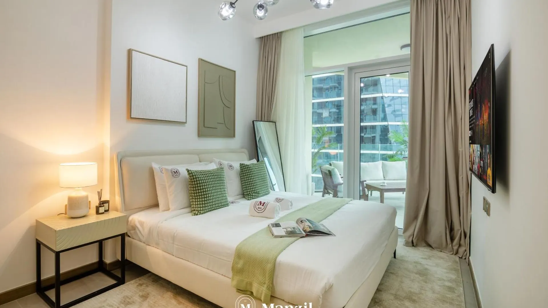 Luxury 1Br Apartment At Urban Oasis Close To Burj Khalifa Dubai