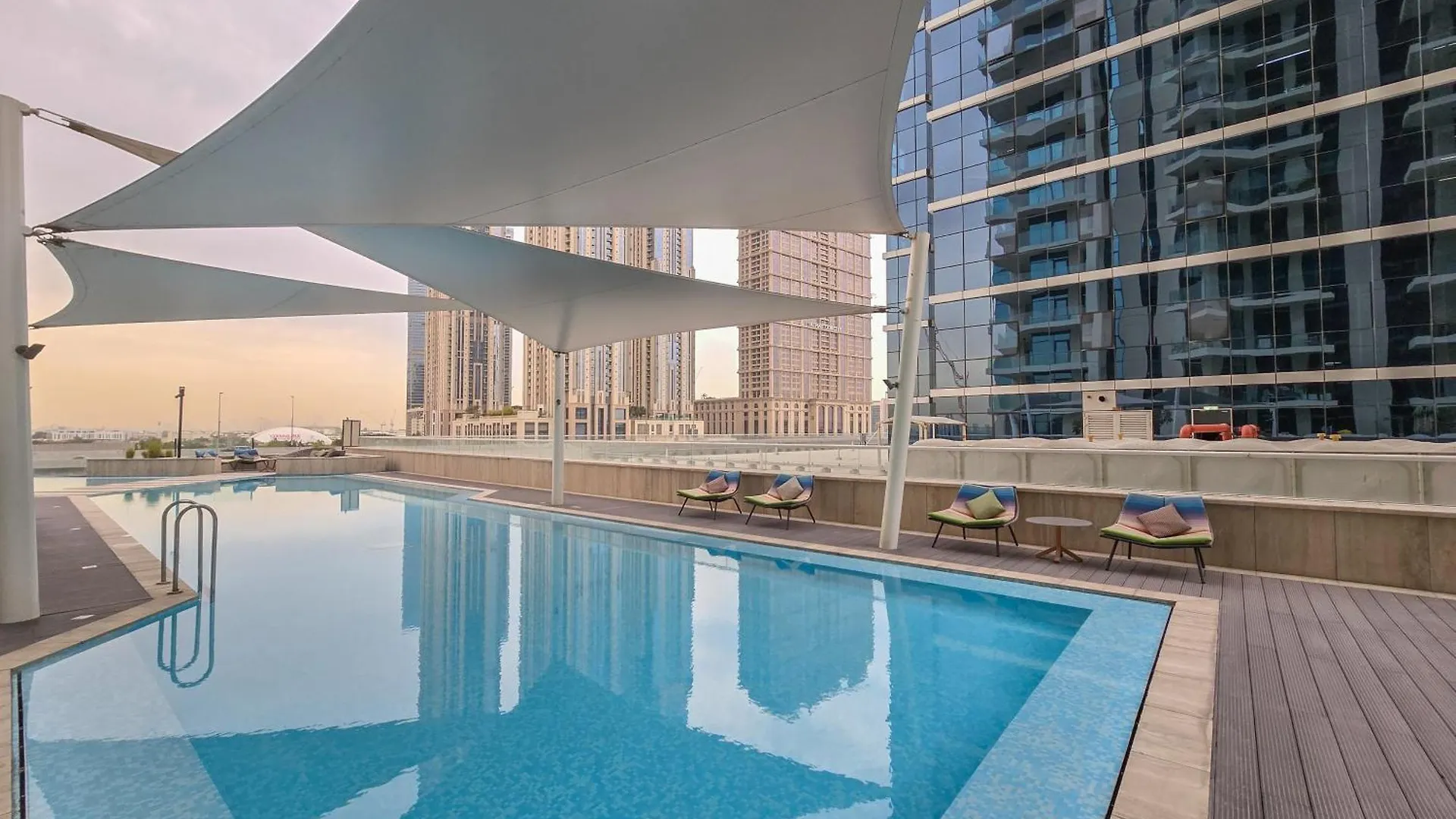 Luxury 1Br Apartment At Urban Oasis Close To Burj Khalifa Dubai